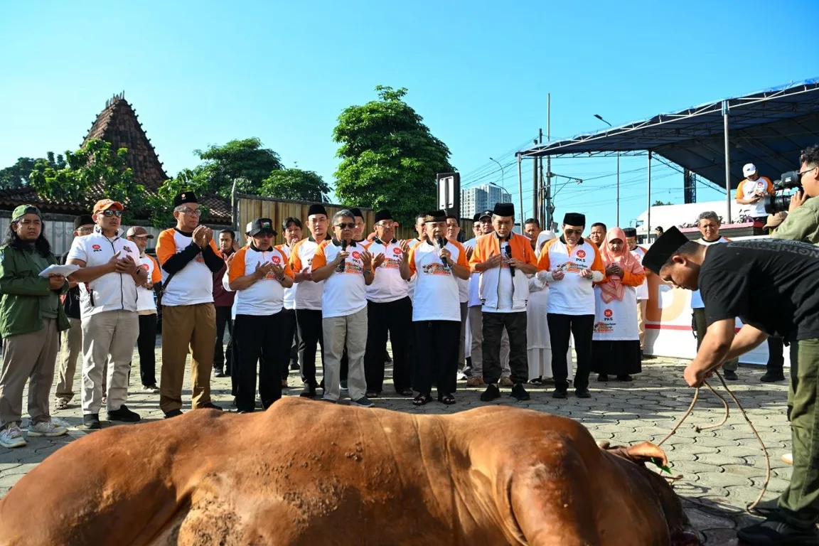 Gelar Live Syiar Zulhijjah 1447 H, PKS Kurban 2,911 Ekor Sapi, dan 4,562 Ekor Kambing