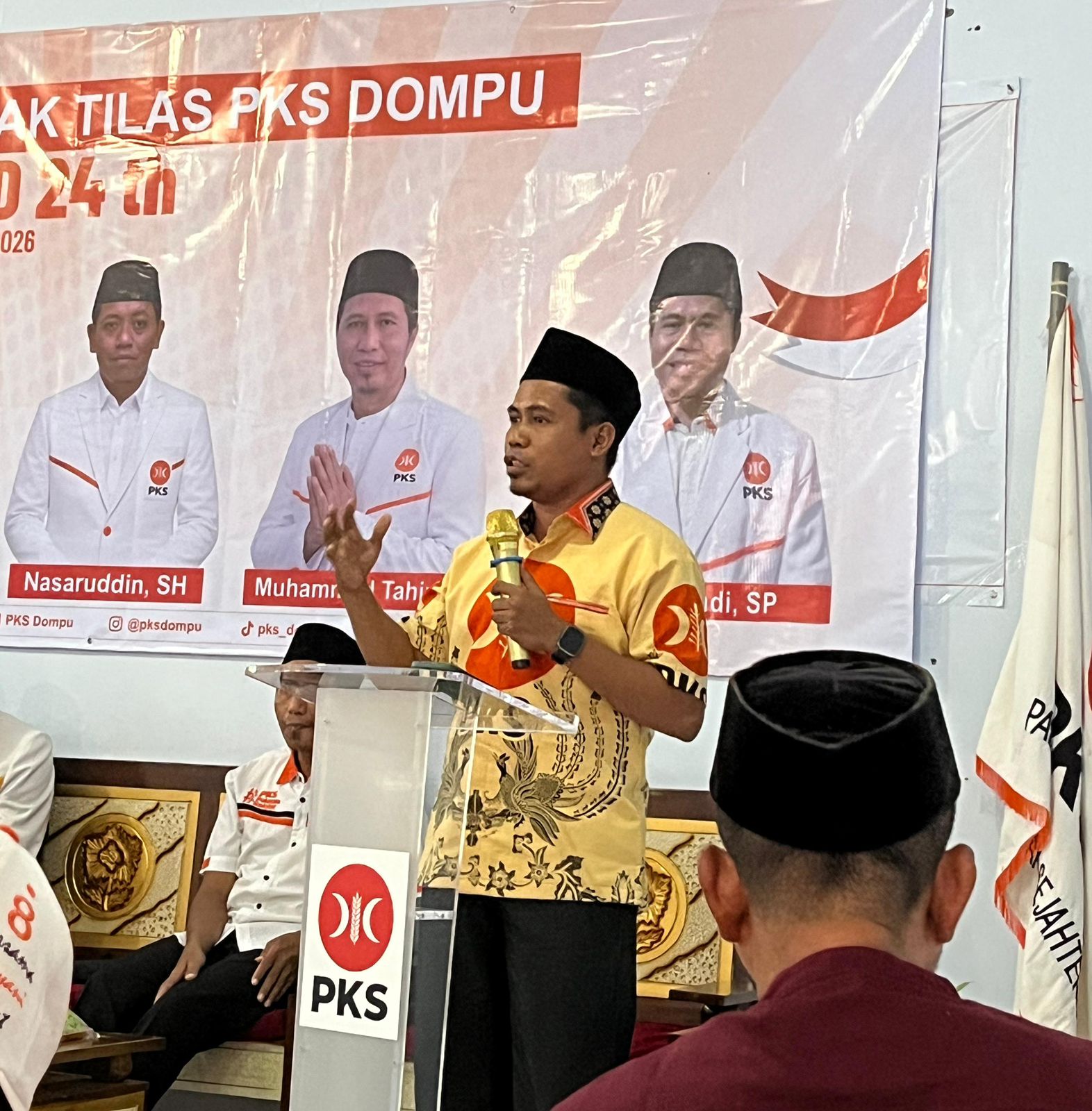 Puncak Milad ke-24, PKS Dompu Gelar Napak Tilas