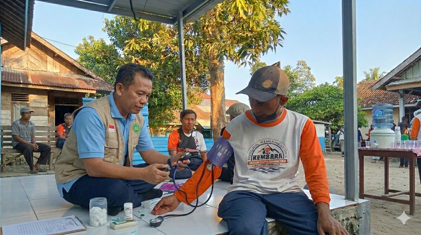 Jelang Kembara, DPD PKS Dompu Gelar Cek Kesehatan Gratis untuk Kader