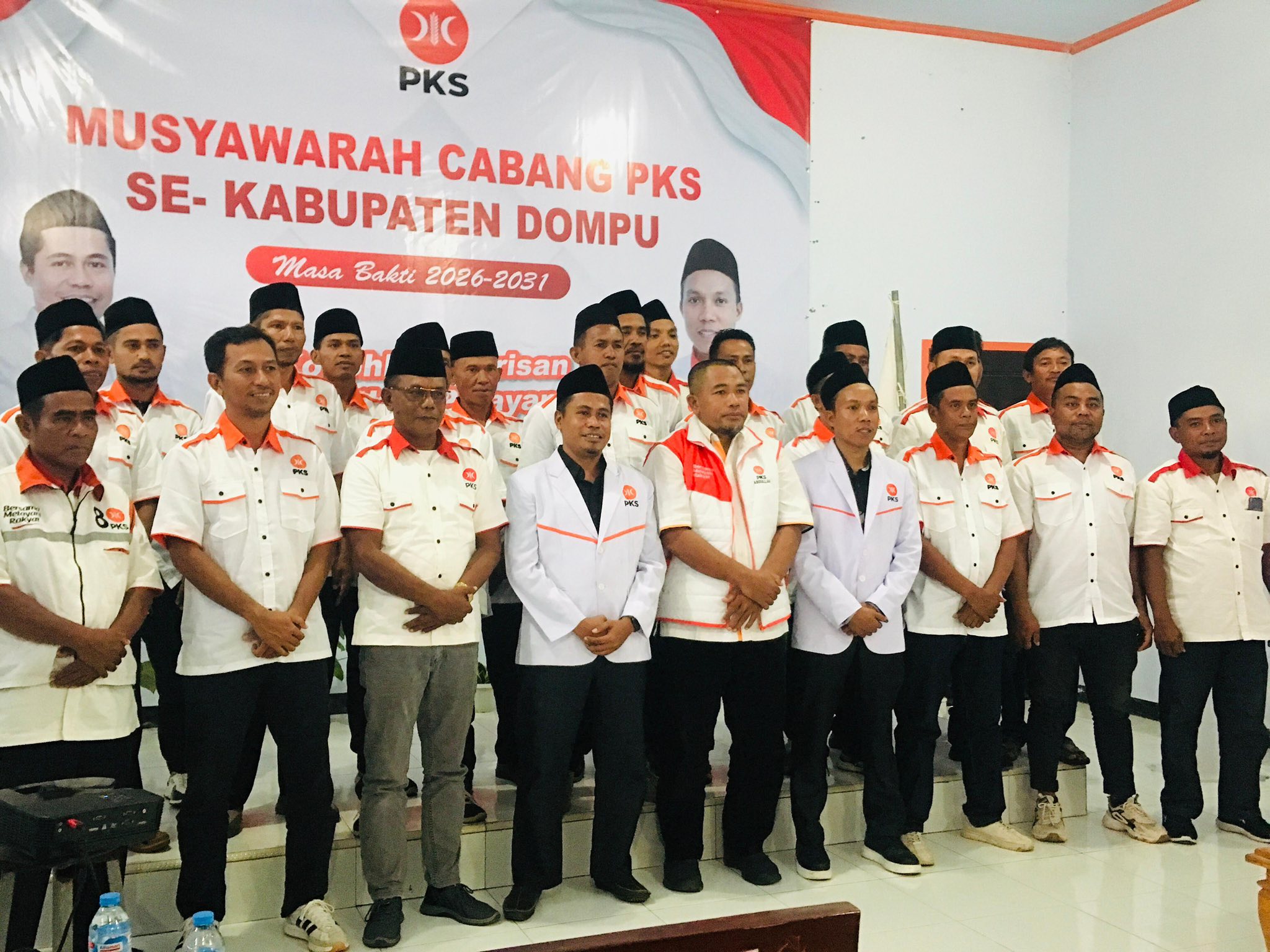 Foto-foto kegiatan pelantikan DPC PKS Se-Kab.Dompu